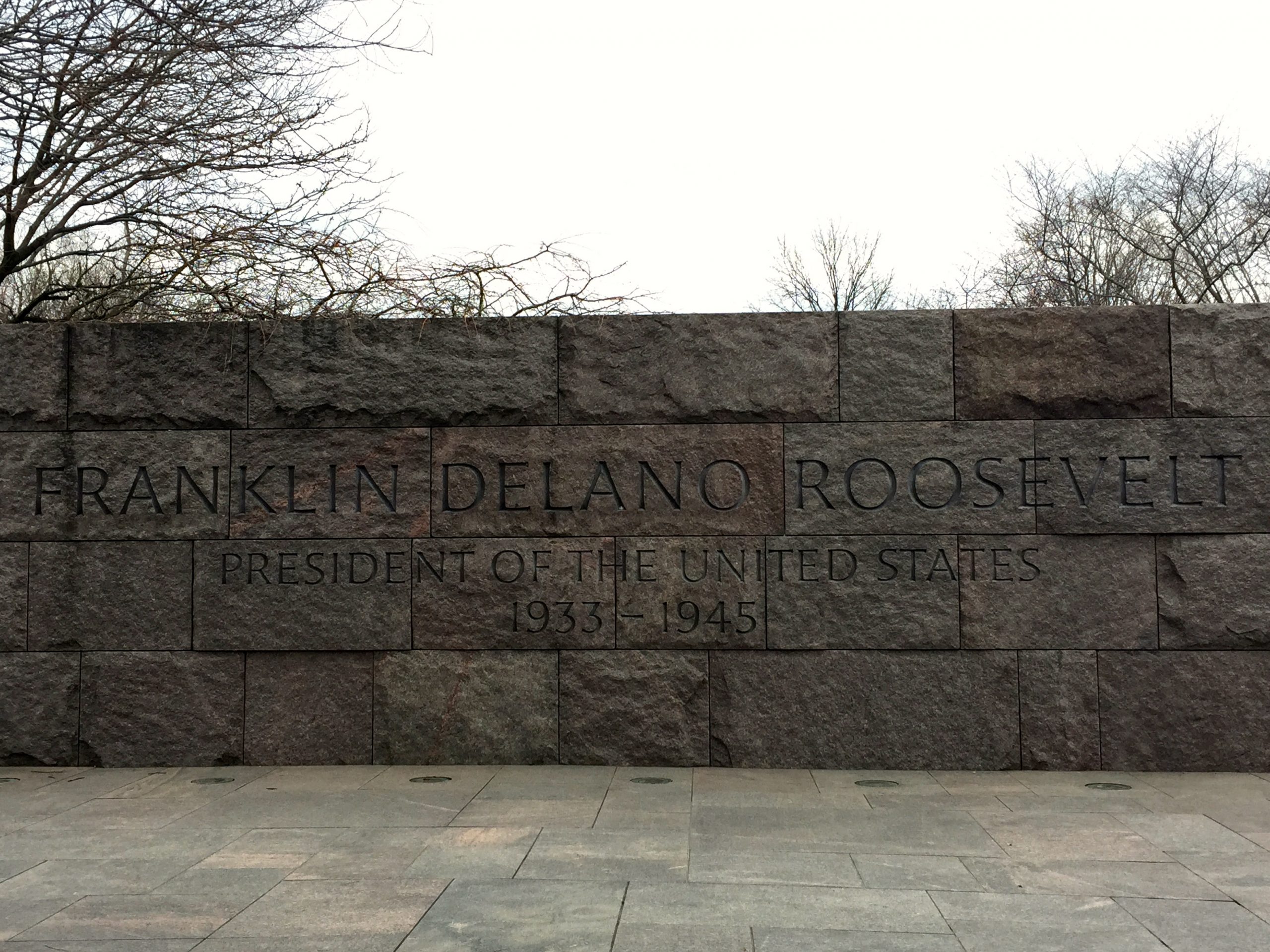 Final Day: Franklin D. Roosevelt Memorial
